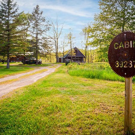 Cozy Cabin With Hottub At Cloverdale Cabins Hinckley Dış mekan fotoğraf